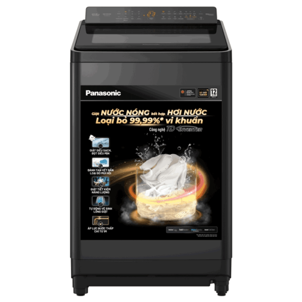 Máy giặt Panasonic cửa trên 11.5kg 2025 (NA FD115V3BV)