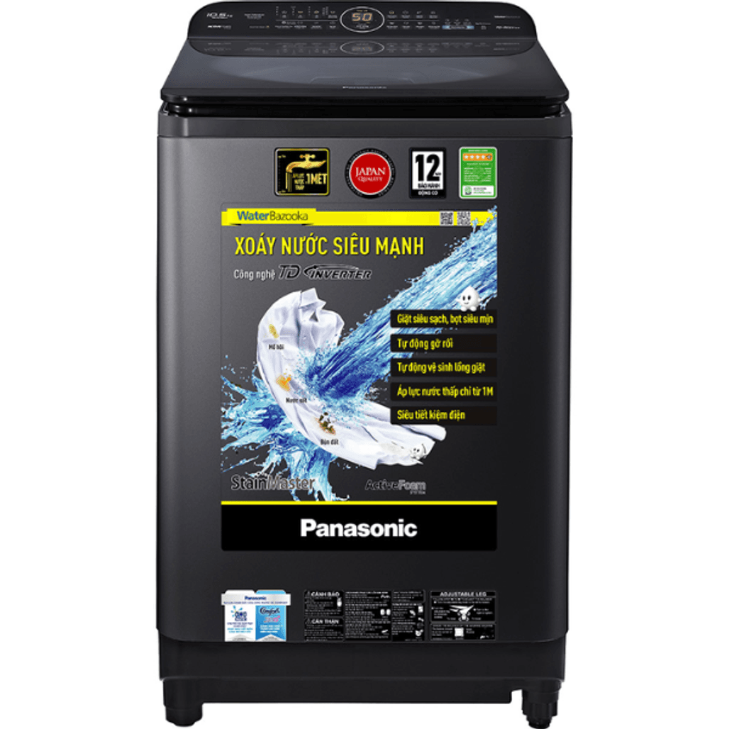 Máy giặt Panasonic cửa trên 11.5kg 2019 (NA FD11AR1BV)