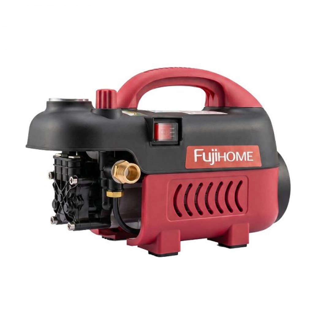 Máy rửa xe mô tô cảm ứng từ Fujihome PWX1AJ (Có đồng hồ áp và chỉnh áp)