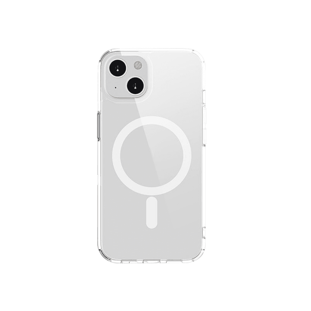 Ốp lưng iPhone 15 Plus 14 Plus Mipow Tempered Glass With Magsafe Transparent