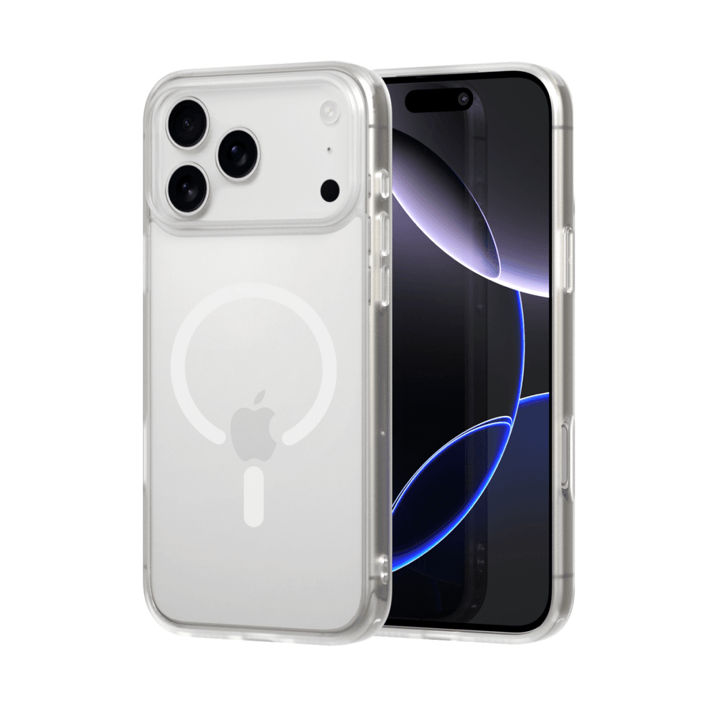 Ốp lưng iPhone 17 Pro Mipow Super Slim With Magsafe White Matt