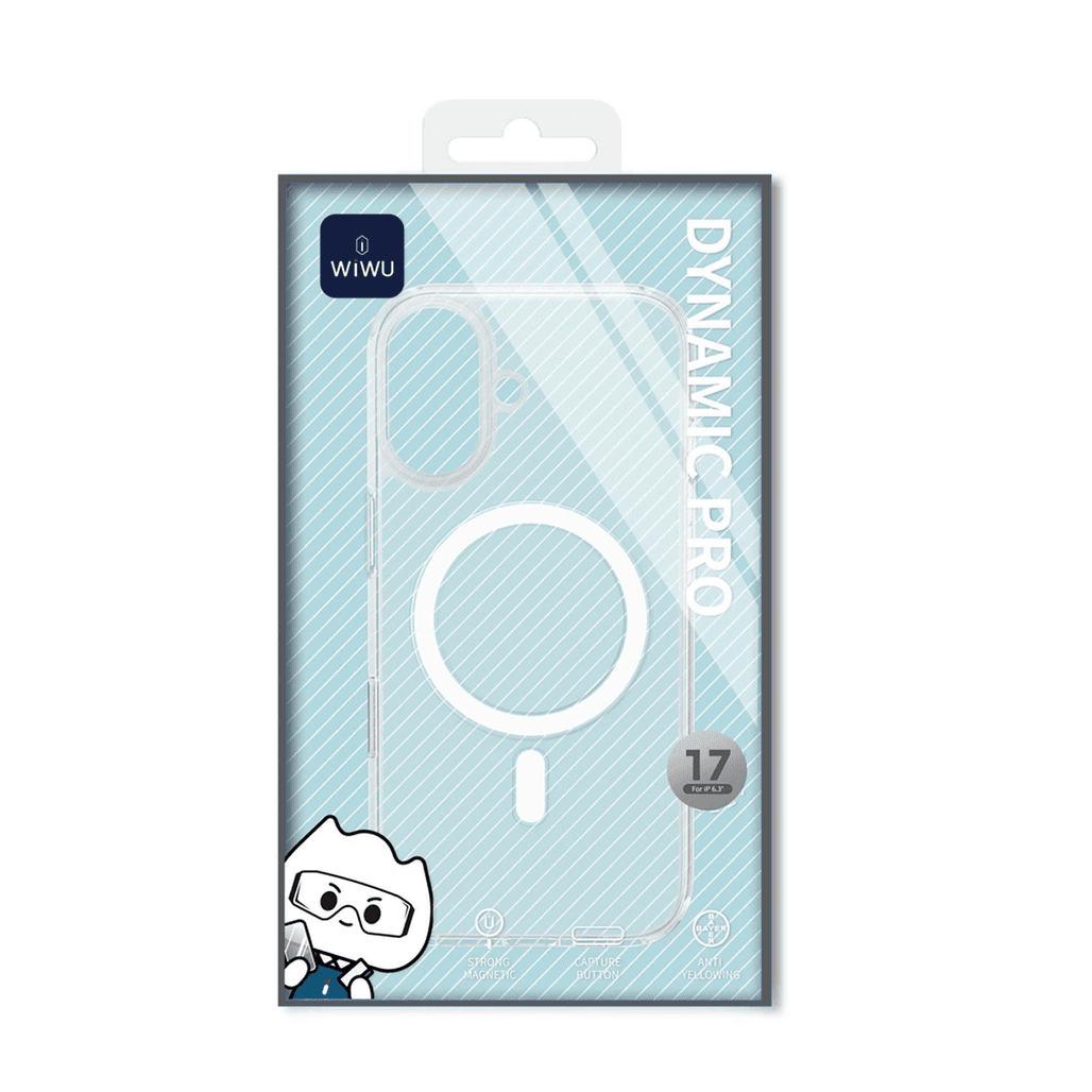 Ốp lưng iPhone 17 Wiwu MCC 201 with Magsafe Clear