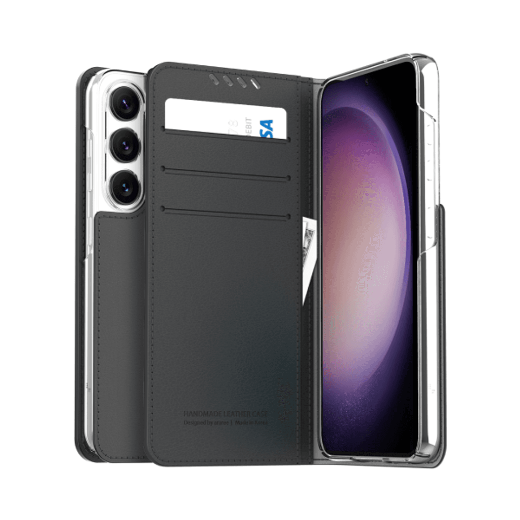 Ốp lưng Samsung Galaxy S23 Araree Mustang Diary Ash