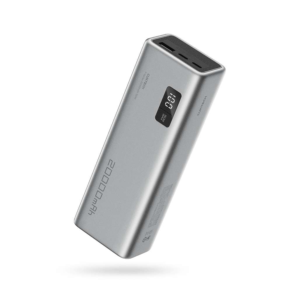 Pin sạc dự phòng Cuktech P+Series No.15 PB200P 2C1A 20000mAh 150W có màn hình