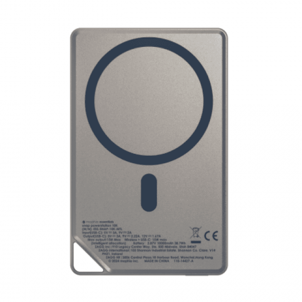Pin sạc dự phòng Mophie Essentials Snap+ Metallic 530 10000mAh