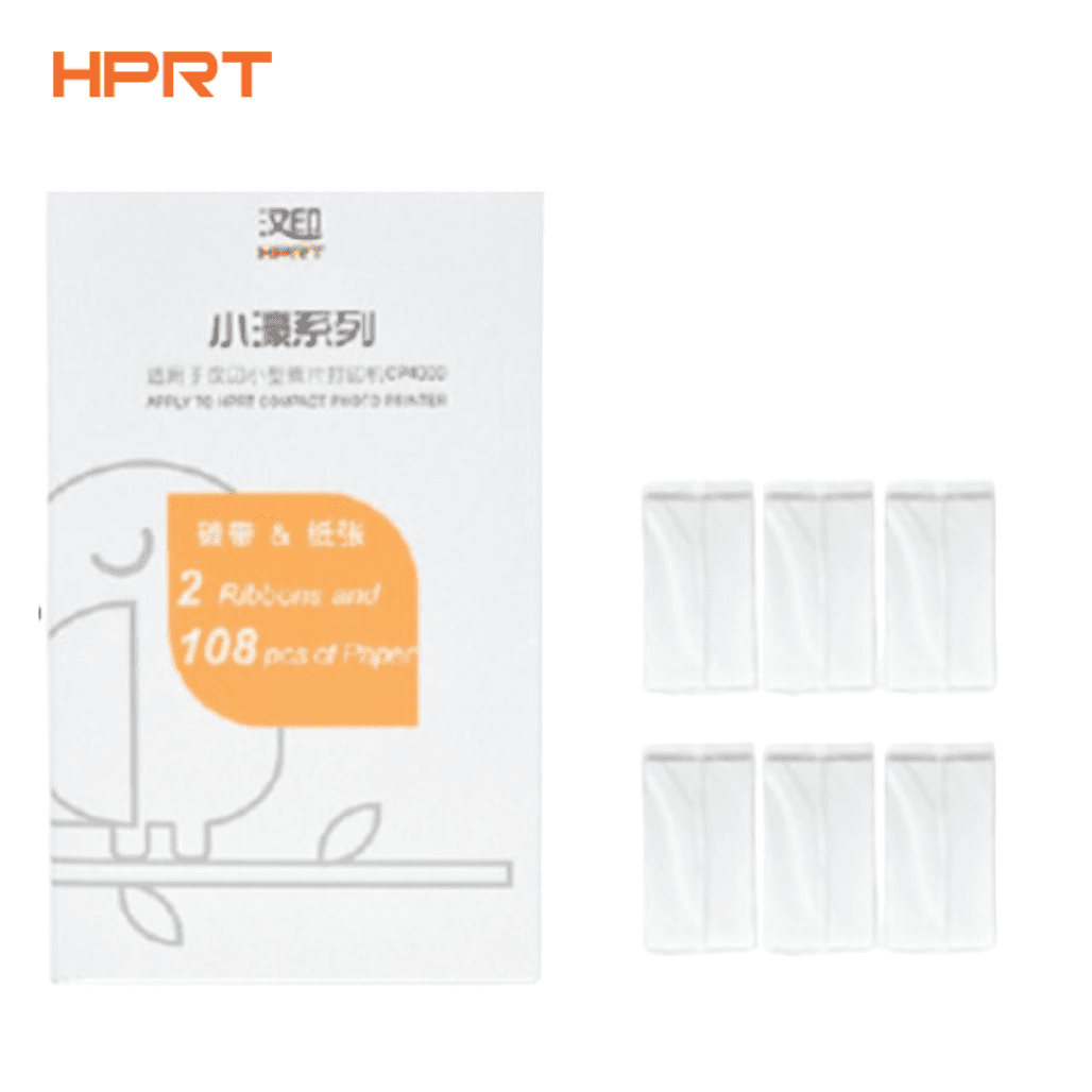 Giấy in ảnh cho máy HPRT CP4100 Combo 108 tờ hộp