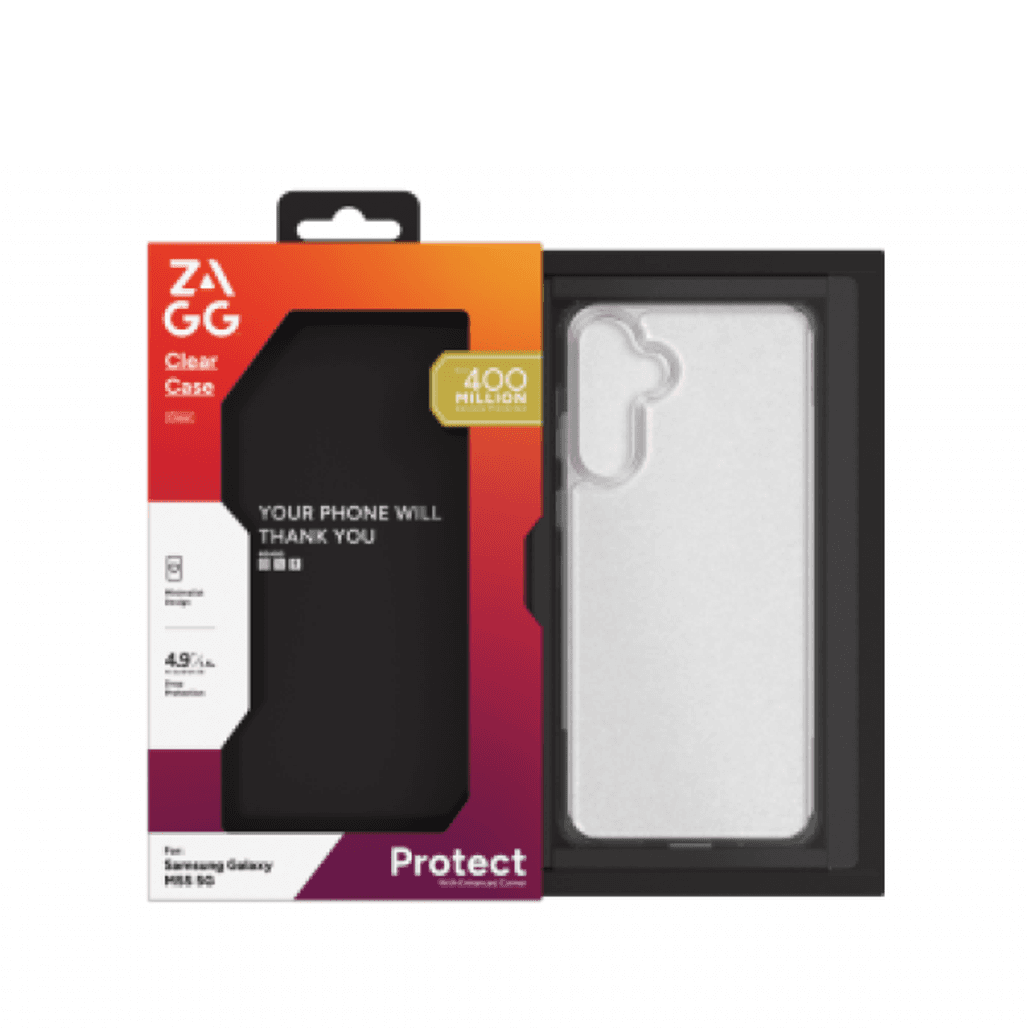 Ốp lưng Samsung Galaxy M55 Zagg Esntl Clear
