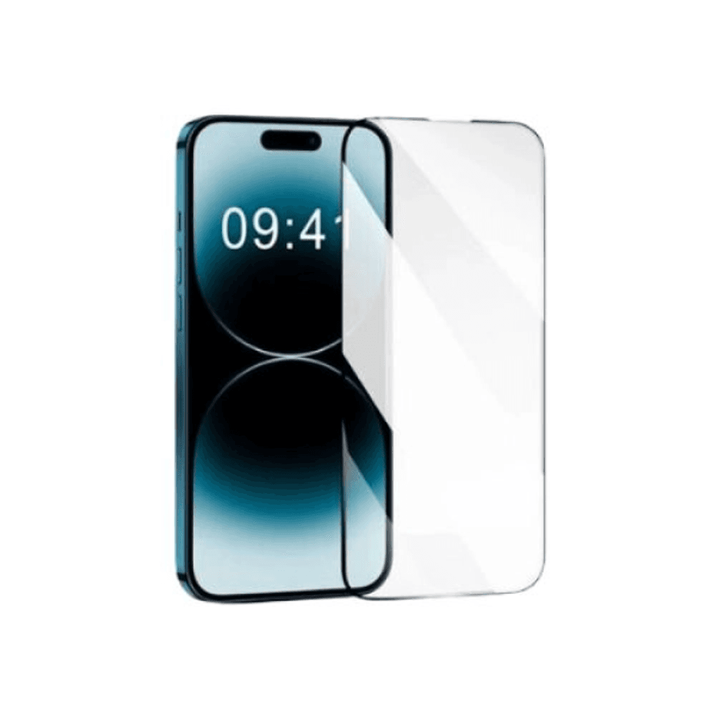 Dán kính cường lực màn hình iPhone 14 Pro Kingkong chống va đập full cao cấp đen