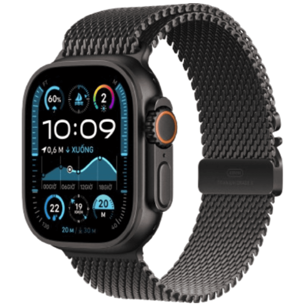 Apple Watch Ultra 2 2024 49mm 4G Viền Titan Dây Titan Size S Đã kích hoạt