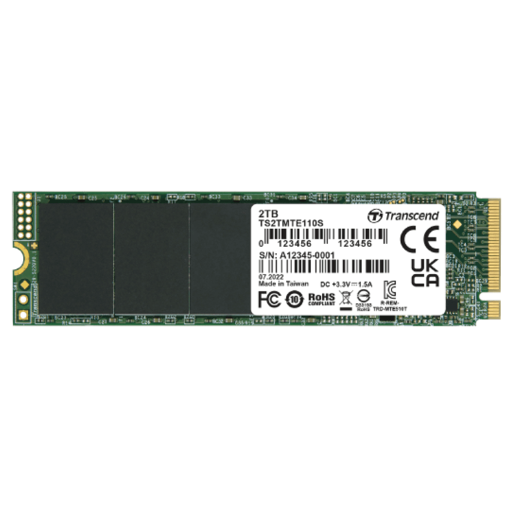 Ổ cứng SSD Transcend 110S NVMe PCIe Gen3 x4 512GB