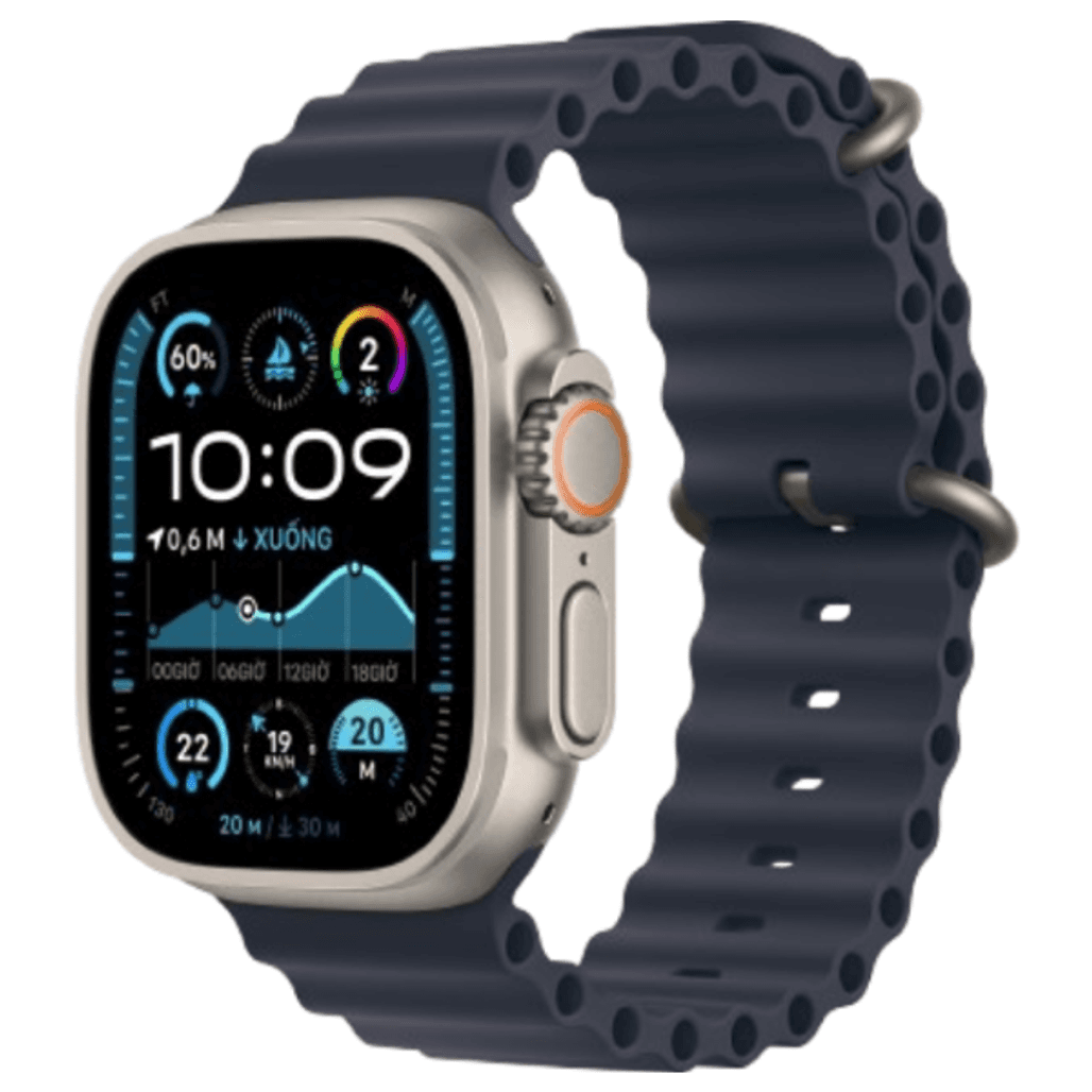 Apple Watch Ultra 2 2024 49mm 4G Viền Titan Dây Cao Su Cũ Đẹp