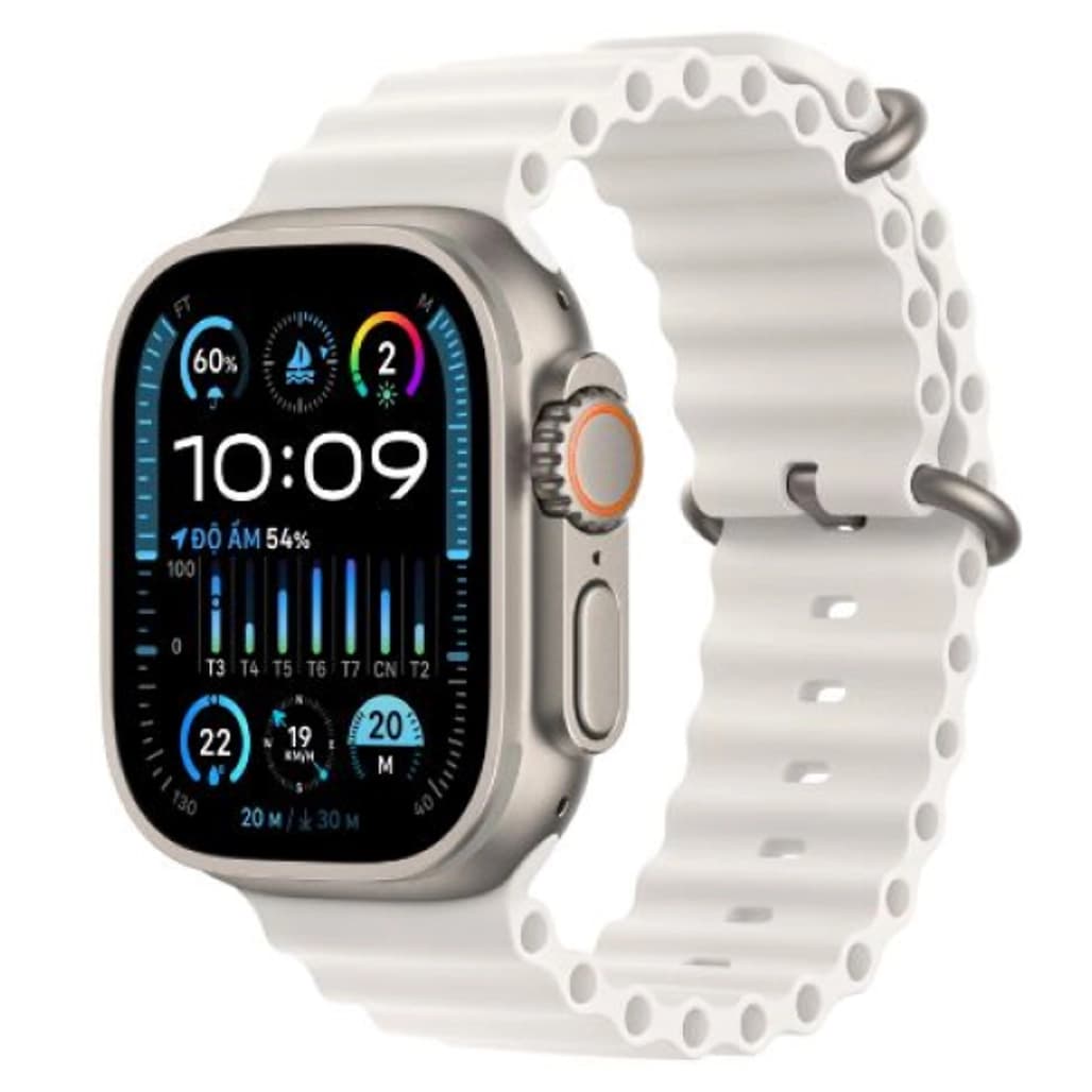 Apple Watch Ultra 2 2023 49mm (4G) Viền Titan Dây cao su Cũ Trầy Xước