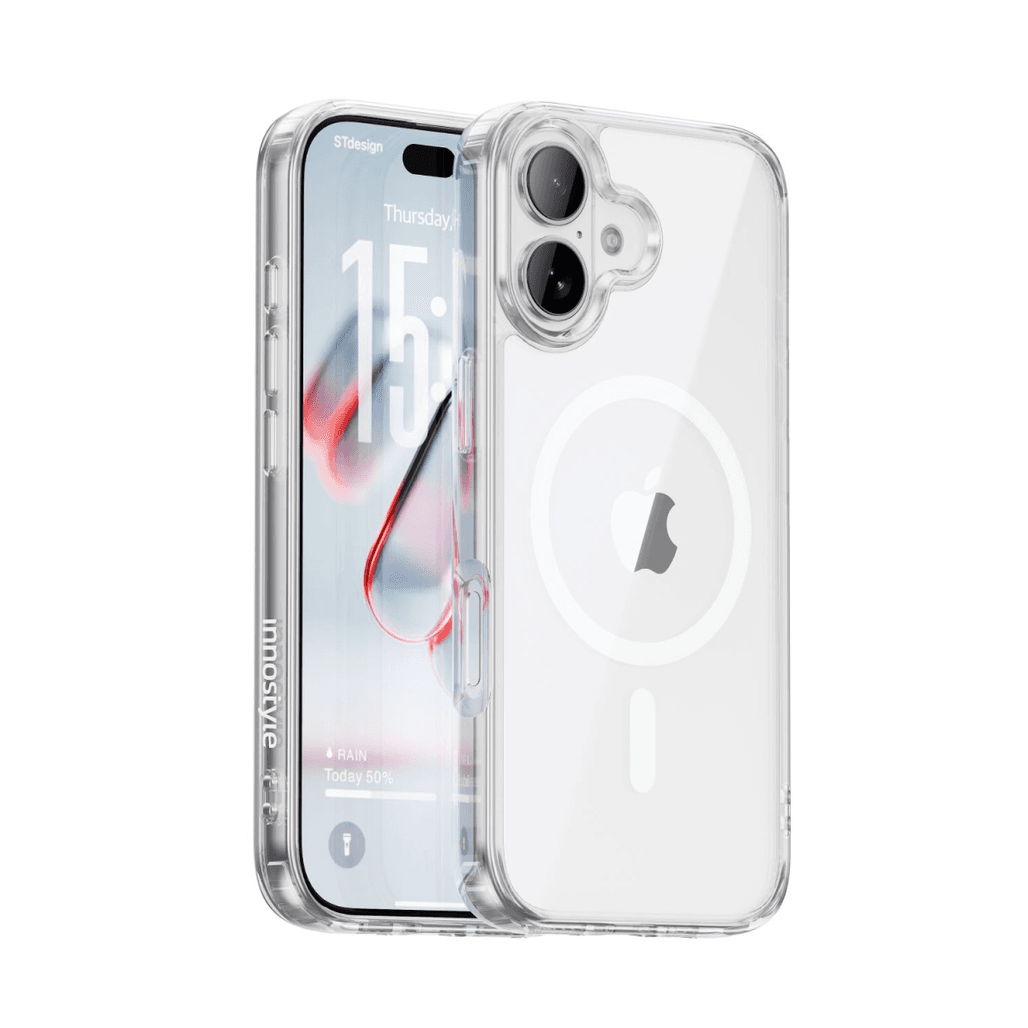 Ốp lưng iPhone 17 Innostyle Crystalguard With Magsafe Clear