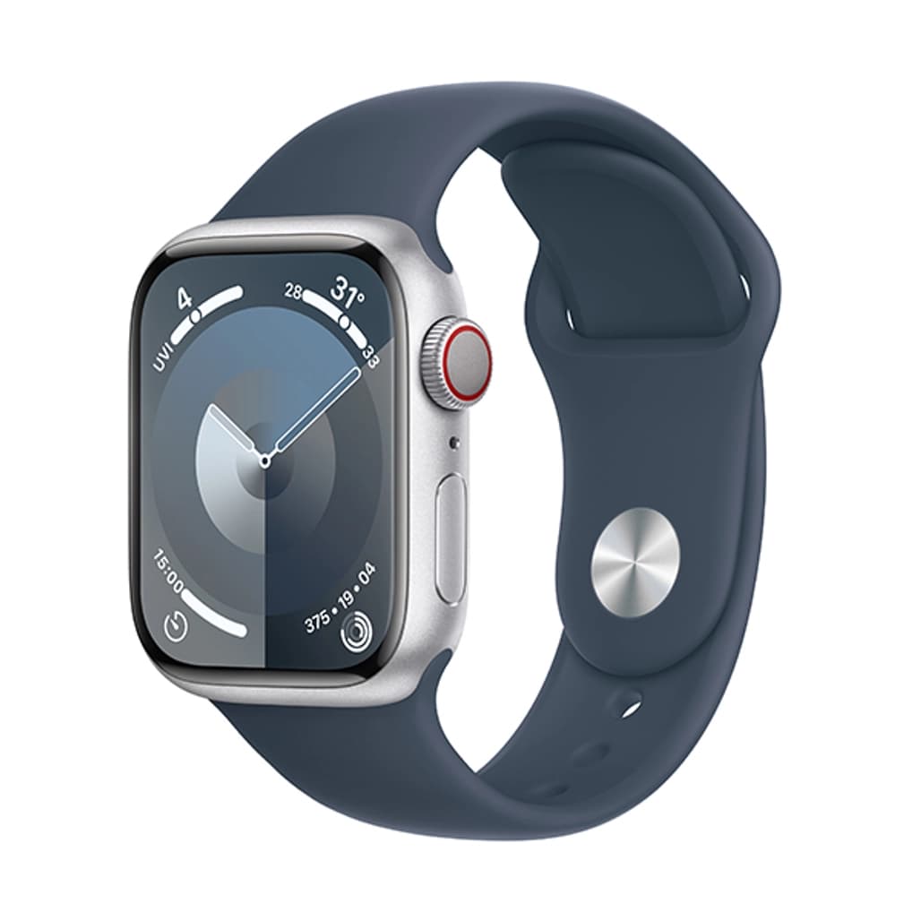 Apple Watch Series 9 45mm (4G) viền nhôm dây cao su Cũ Trầy Xước