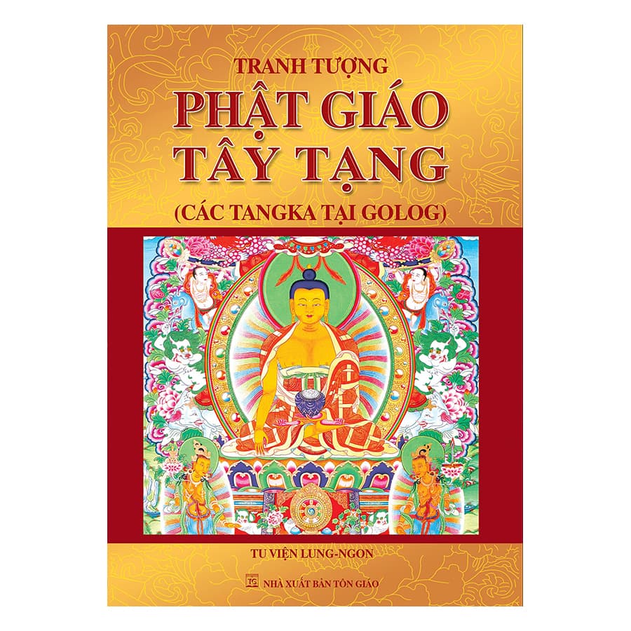 Sách Tranh Tượng Phật Giáo Tây Tạng Bìa Cứng