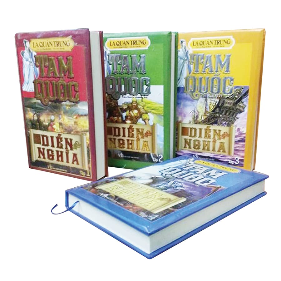 Sách Tam Quốc Diễn Nghĩa Trọn Bộ 04 Tập