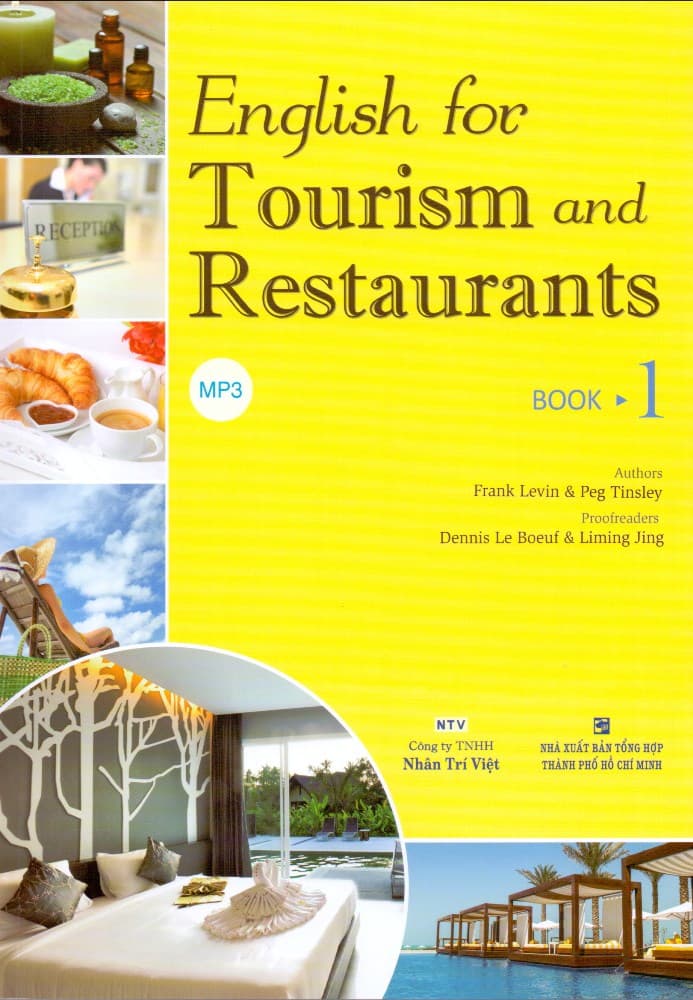 Sách English For Tourism And Restaurants Book 1 Kèm file MP3