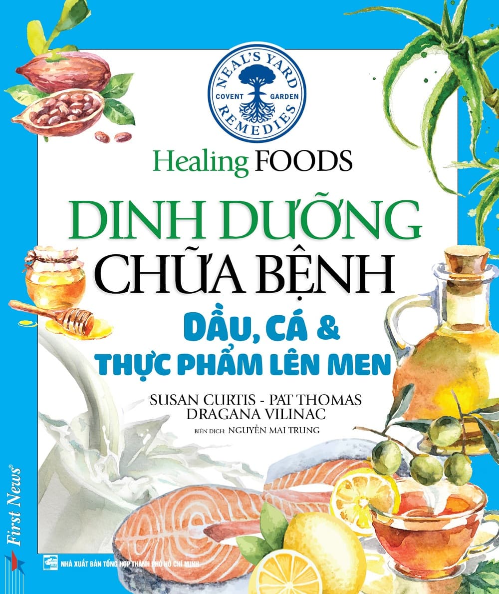 Sách Dinh Dưỡng Chữa Bệnh Dầu Cá & Thực Phẩm Lên Men