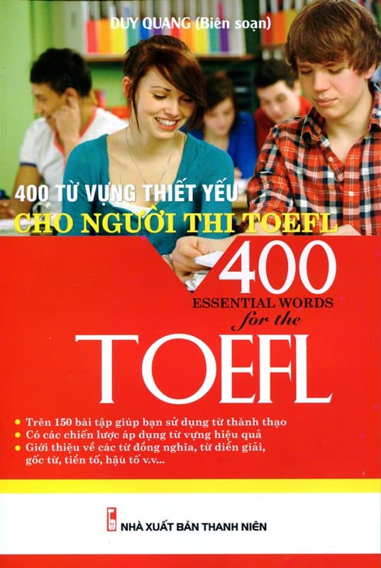 Sách 400 Từ Vựng Thiết Yếu Cho Người Thi TOEFL