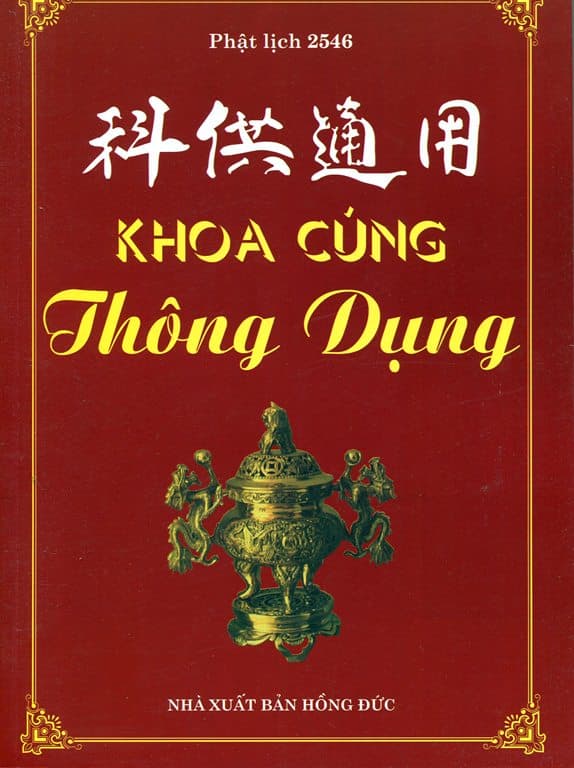 Sách Khoa Cúng Thông Dụng