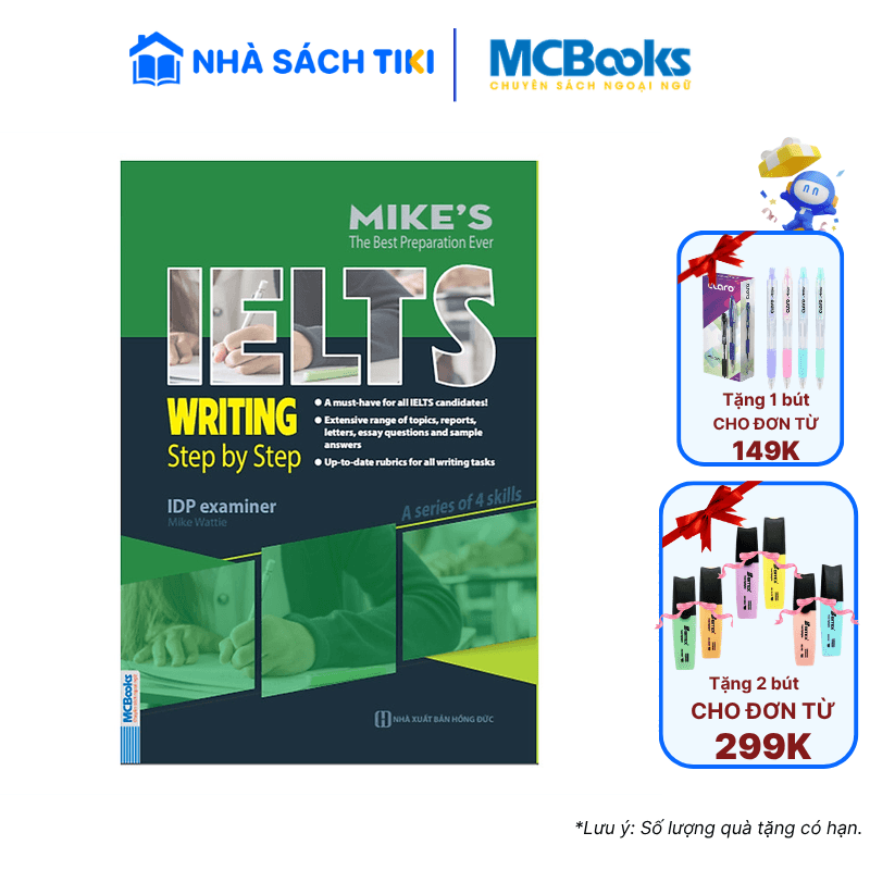 Ielts Writing Step By Step Bộ Sách Ielts Mike