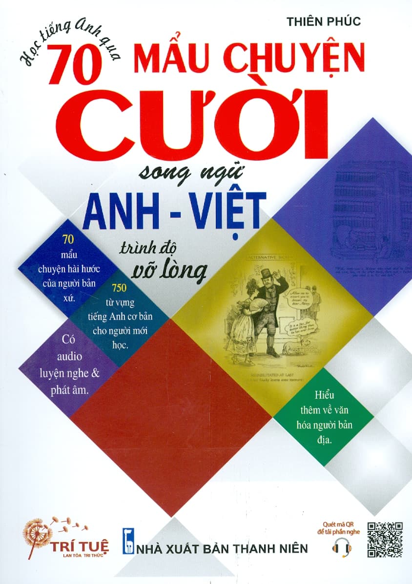 Học Tiếng Anh Qua 70 Mẩu Chuyện Cười Song Ngữ Anh Việt Trình Độ Vỡ Lòng