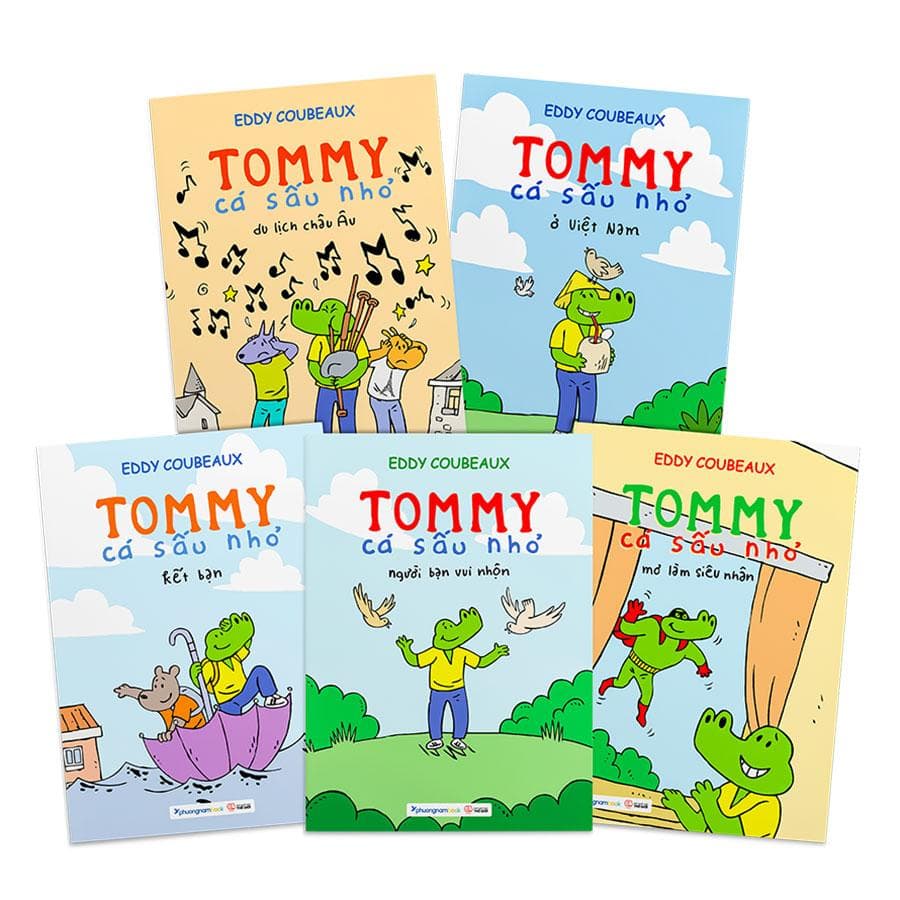 Sách Combo Tommy Cá Sấu Nhỏ Bộ 5 cuốn