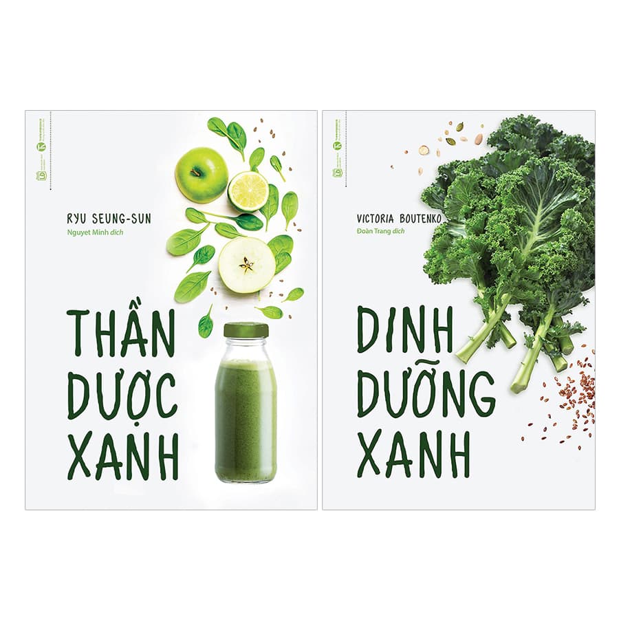 Combo Dinh Dưỡng Xanh Thần Dược Xanh 2 Tập
