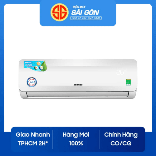 Máy lạnh Asanzo 1 HP S09N66 Chỉ giao tại HCM