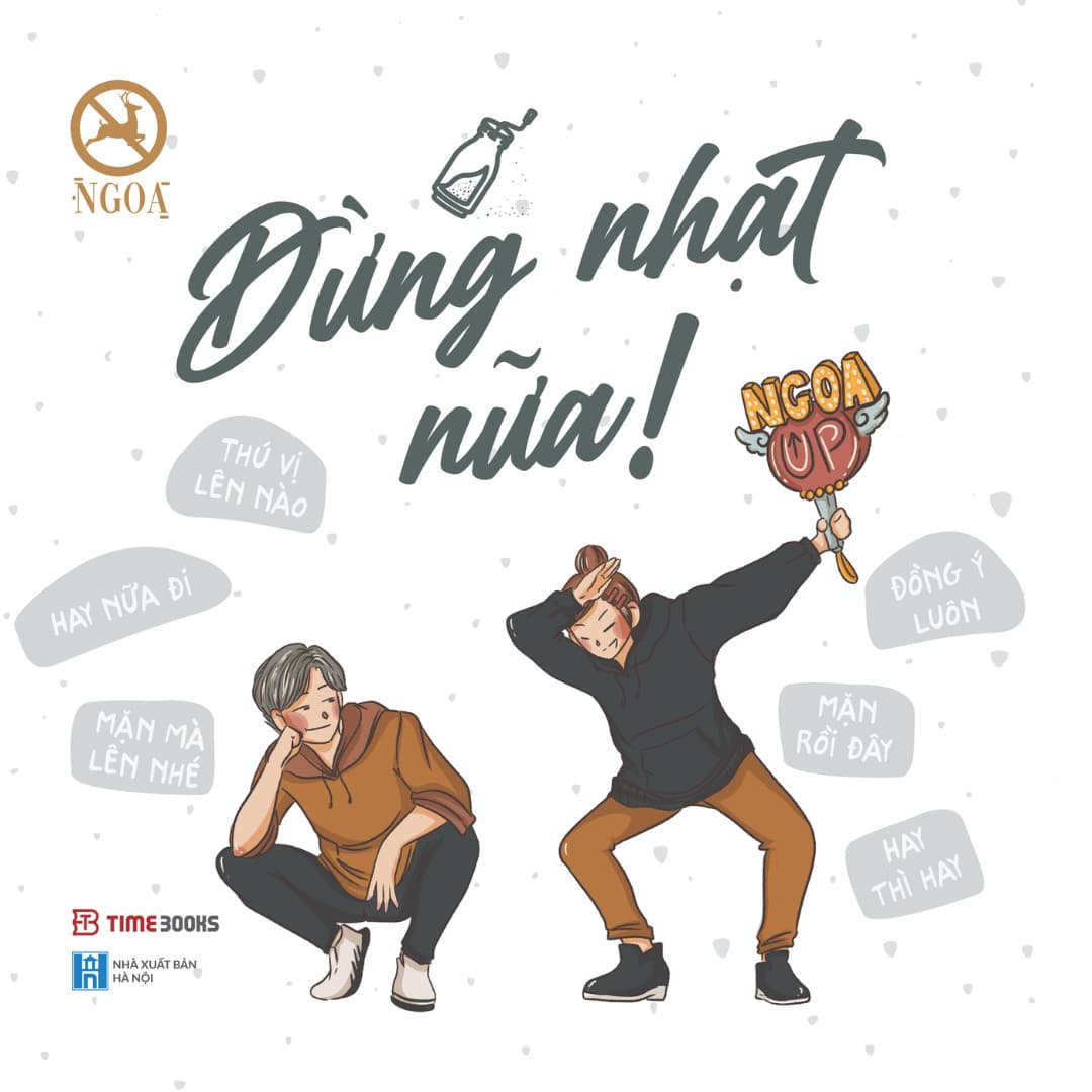 Sách Đừng Nhạt Nữa Bản thường