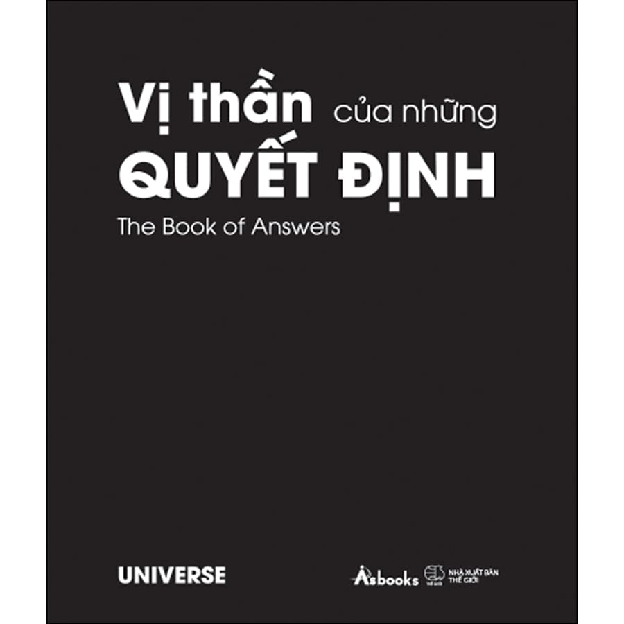Sách Vị Thần Của Những Quyết Định Bìa Đen