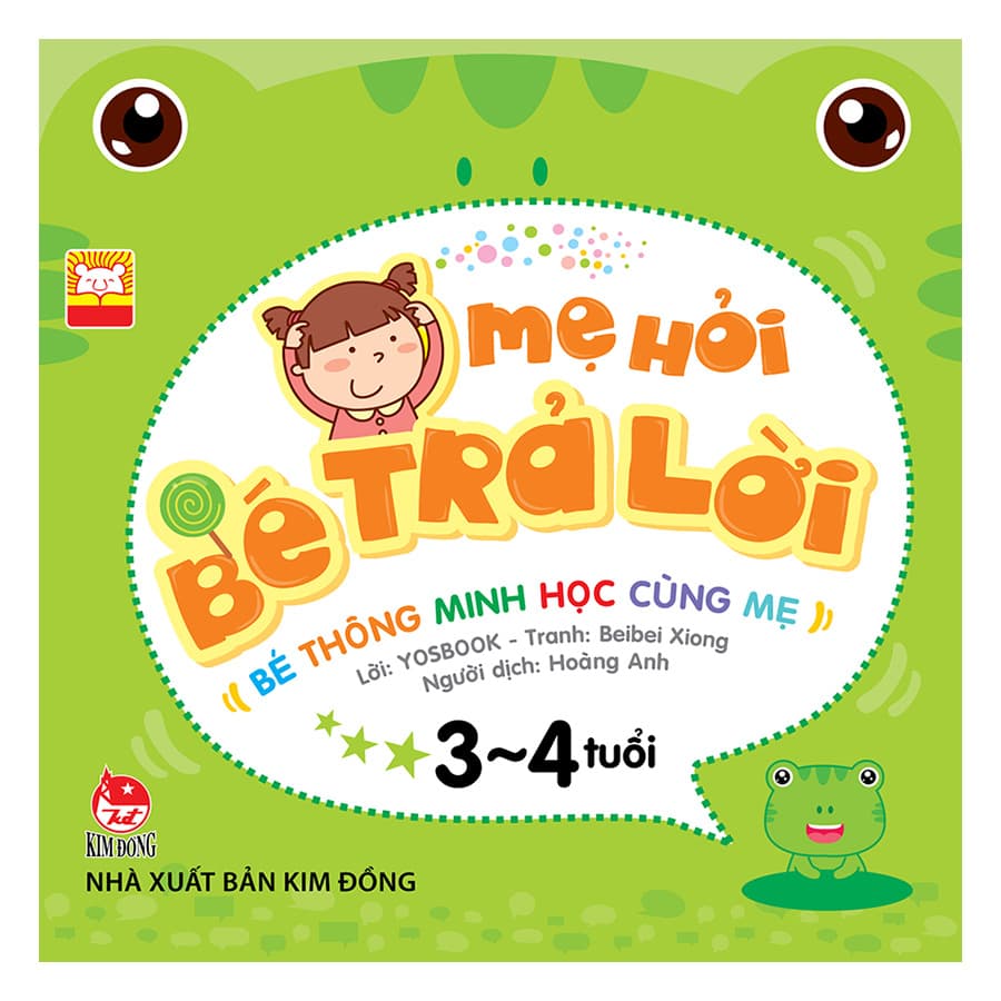 Sách Mẹ Hỏi Bé Trả Lời 3 4 Tuổi Tái Bản