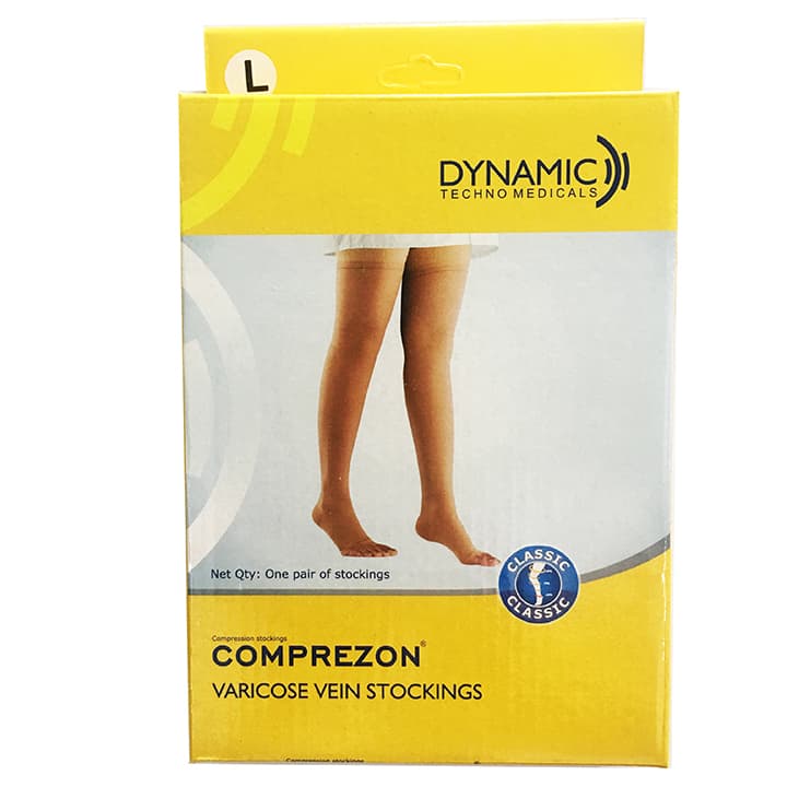 Vớ Y Khoa Chống Giãn Tĩnh Mạch Comprezon Ag Loại 1 Tới Bẹn L