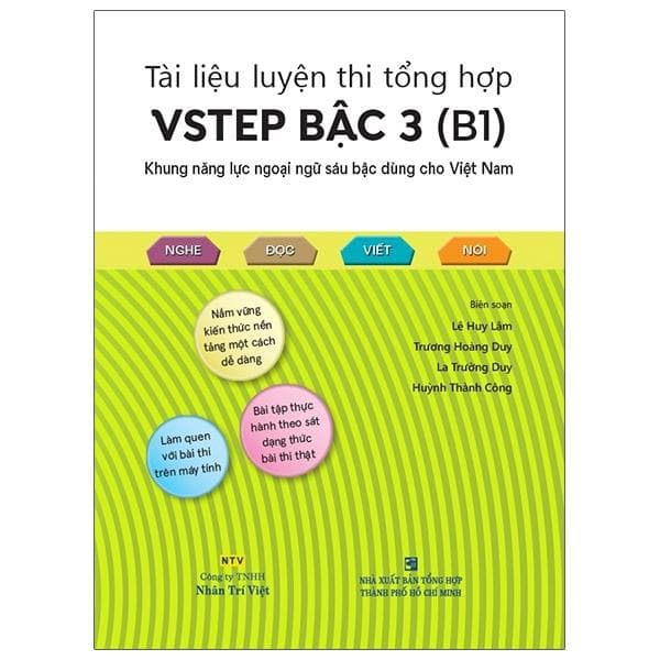 Sách Tài Liệu Luyện Thi Tổng Hợp VSTEP Bậc 3 B1 Quét Mã Qr Hoặc Vào Trang Web Để Nghe File Mp3