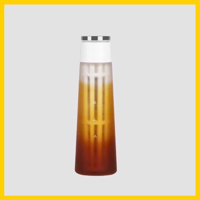 Chai Cold Brew Timemore Tặng kèm phễu đong và 100g cà phê Màu trắng