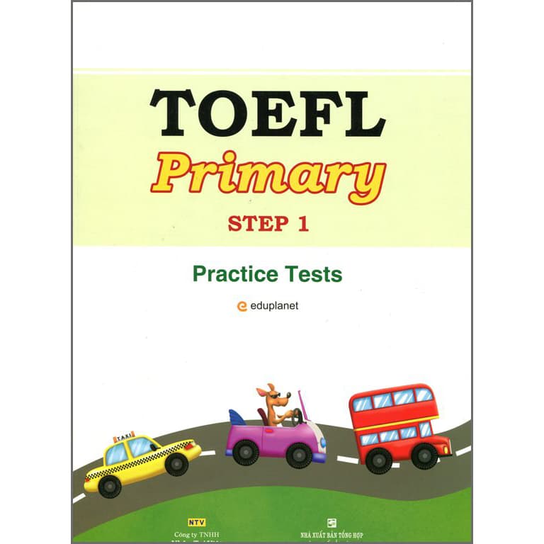 Sách TOEFL Primary Step 1 Practice Test Kèm CD