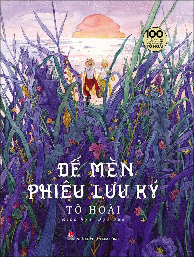 Sách Dế Mèn Phiêu Lưu Ký Đậu Đũa Minh Họa Ấn Bản Kỉ Niệm 100 Năm Tô Hoài
