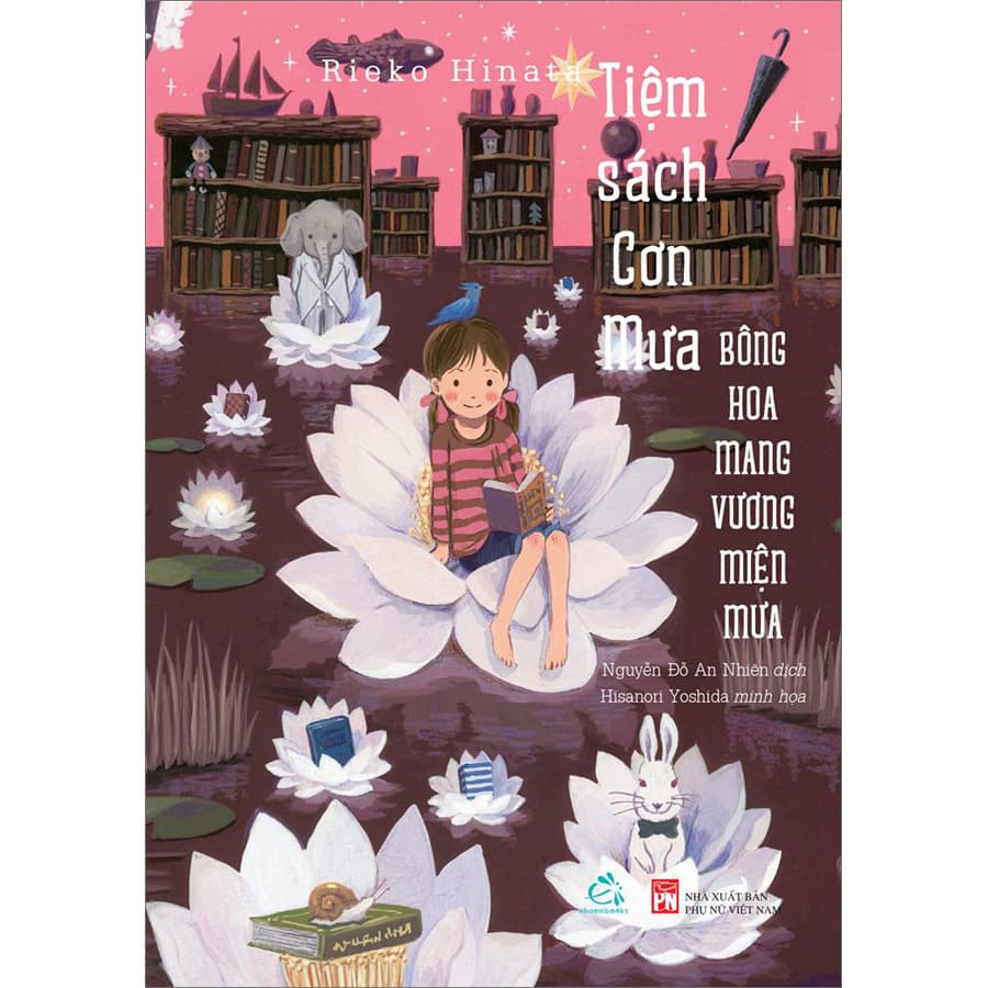Tiệm Sách Cơn Mưa Bông Hoa Mang Vương Miện Mưa