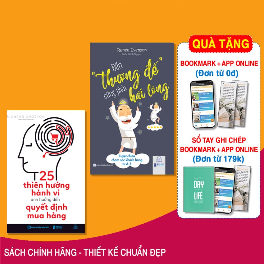 Bộ Sách Thấu Hiểu Tâm Lý Khách Hàng 25 Thiên Hướng Hành Vi Ảnh Hưởng Đến Quyết Định Mua Hàng Đến Thượng Đế Cũng Phải Hài Lòng Tuyệt Chiêu Chăm Sóc Khách Hàng Từ A Z MinhAnBooks