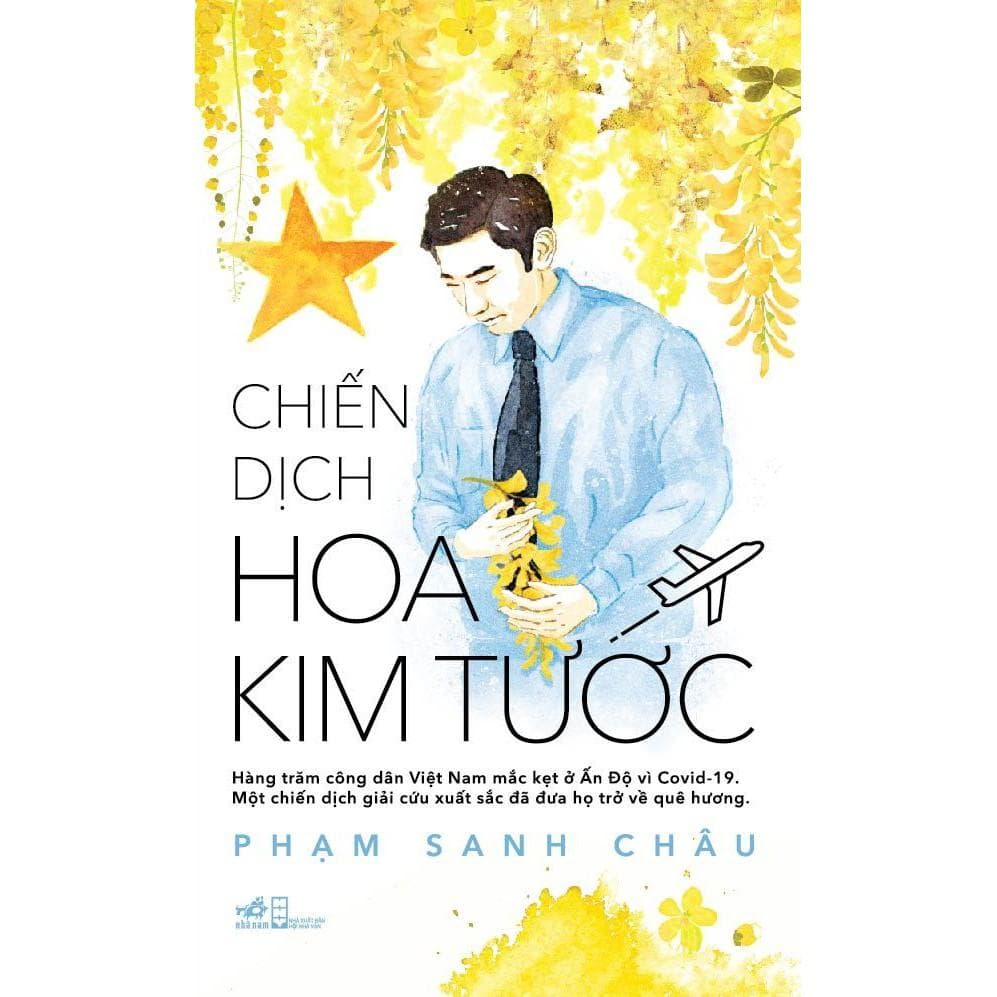 Sách Chiến dịch Hoa Kim Tước tặng kèm bookmark thiết kế