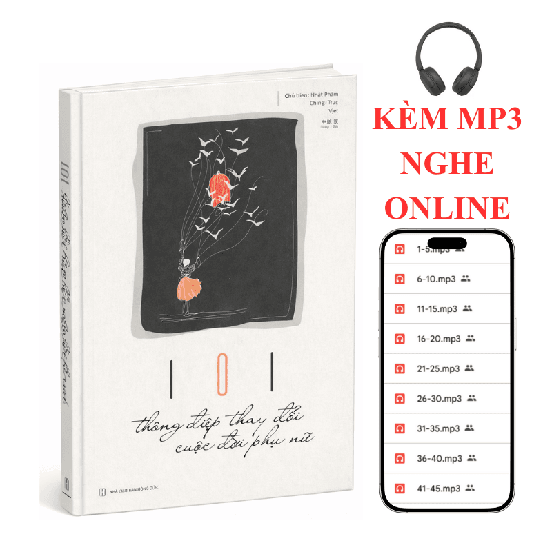 Sách 101 thông điệp thay đổi cuộc đời phụ nữ Song ngữ Trung Việt phiên bản mới 2019