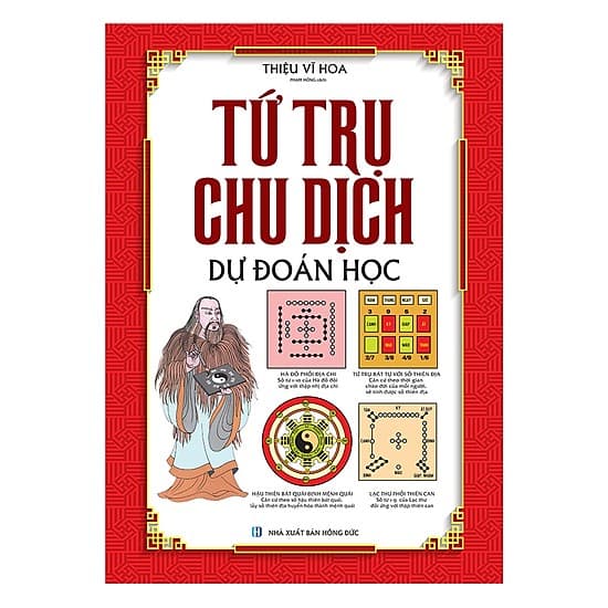 Tứ Trụ Chu Dịch Dự Đoán Học Bìa Cứng Sách Kiến Thức Tổng Hợp Tặng Kèm Bookmark Happy Life