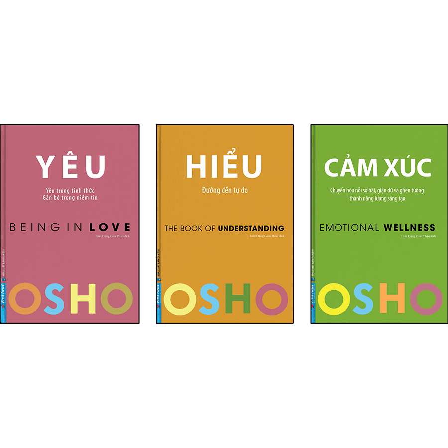 Osho Combo Sống Hài Hòa Yêu Cảm Xúc Hiểu