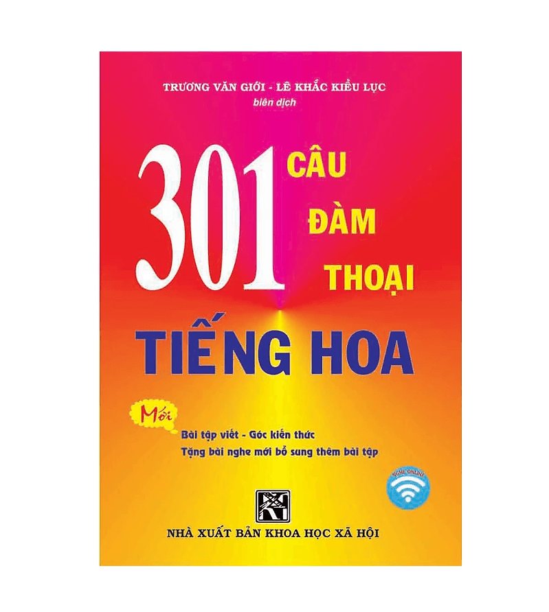 301 Câu Đàm Thoại Tiếng Hoa khổ nhỏ Không kèm CD