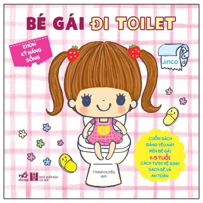 Sách Ehon Kỹ Năng Sống Bé Gái Đi Toilet