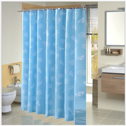 RÈM PHÒNG TẮM BẰNG POLYESTER VẢI RÈM DÀY KHÔNG THẤM NƯỚC Rộng 180 cao 180 CM