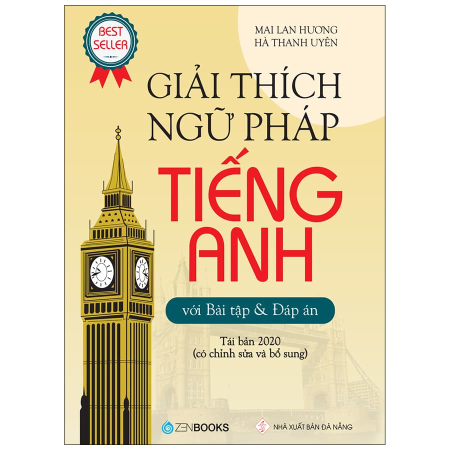 Sách Giải Thích Ngữ Pháp Tiếng Anh Tái Bản 2020