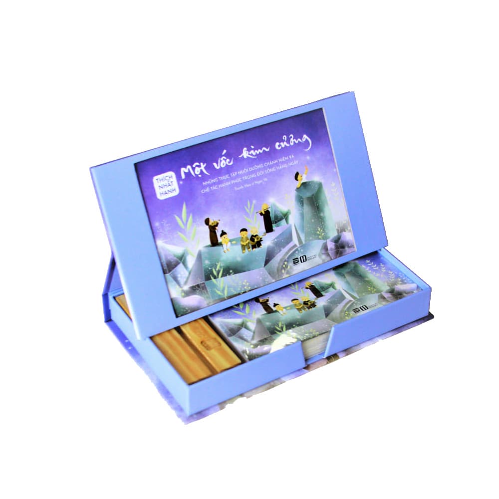 MỘT VỐC KIM CƯƠNG PHIÊN BẢN HỘP CAO CẤP Hộp màu xanh