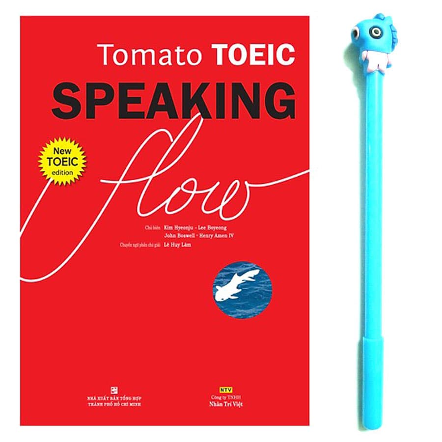 Tomato Toeic Speaking Flow Kèm 1CD ROM 1 MP3 Tặng Kèm Bút