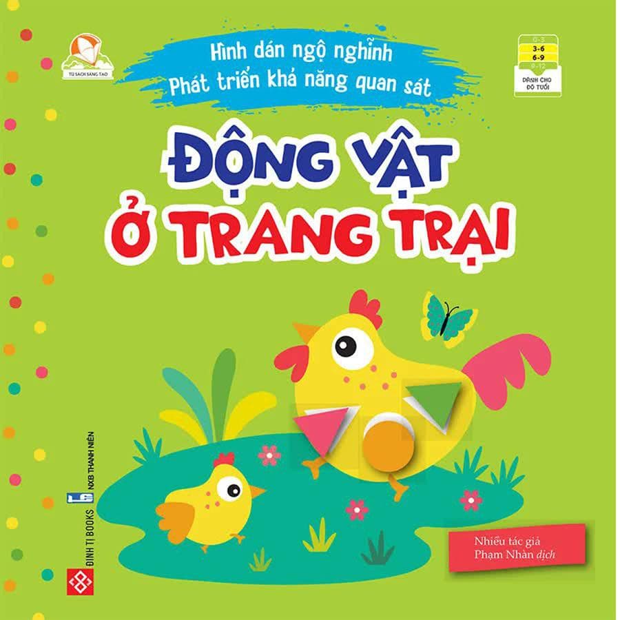 Hình Dán Ngộ Nghĩnh Phát Triển Khả Năng Quan Sát Động Vật Ở Trang Trại
